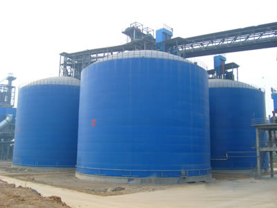 白玉水泥钢板库改造