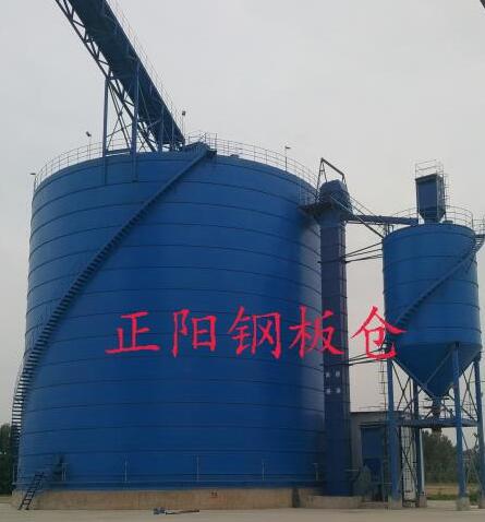 白玉大型矿粉钢板库